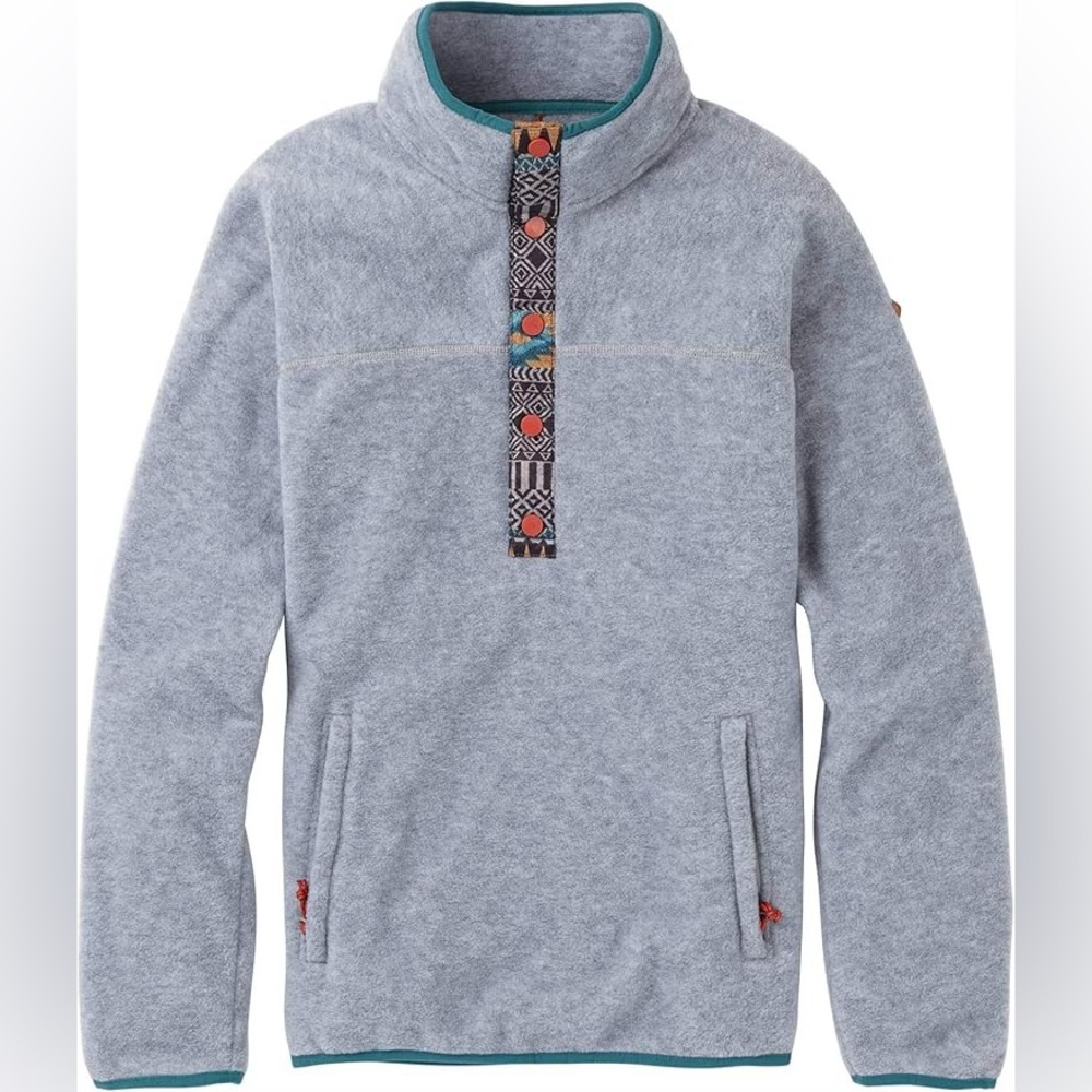 Burton hearth fleece pullover 1/4 zip